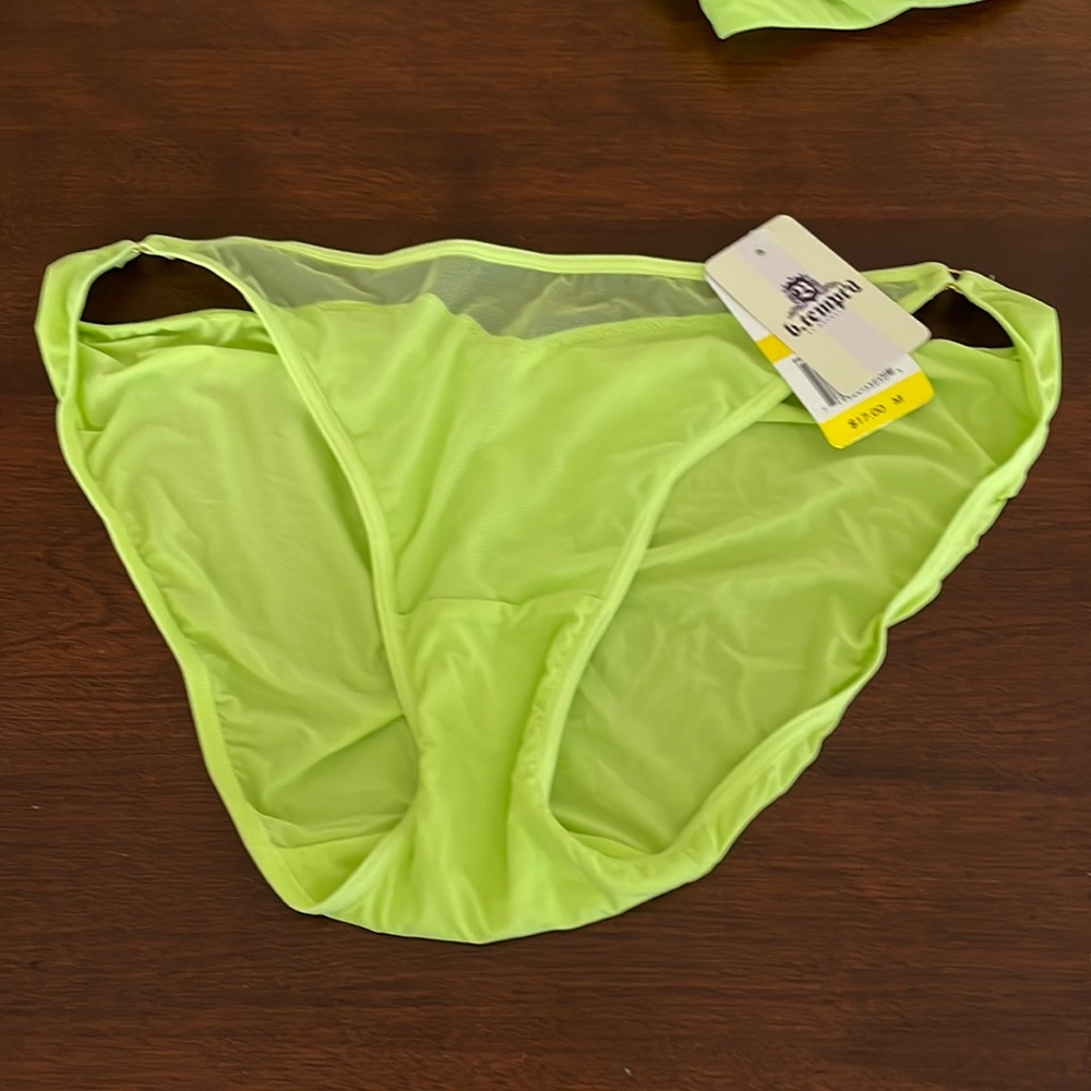 NWT chartreuse colored panties